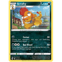 Scrafty 42/73 SWSH Champion's Path Holo Rare Pokemon Card NEAR MINT TCG