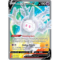 Galarian Cursola V 71/73 SWSH Champion's Path Full Art Holo Ultra Rare Pokemon Card NEAR MINT TCG