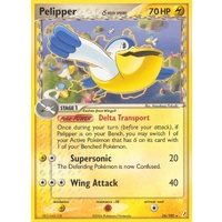 Pelipper (Delta Species) 26/100 EX Crystal Guardians Rare Pokemon Card NEAR MINT TCG
