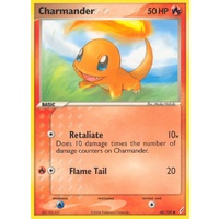 Charmander 48/100 EX Crystal Guardians Common Pokemon Card NEAR MINT TCG