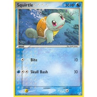 Squirtle 63/100 EX Crystal Guardians Common Pokemon Card NEAR MINT TCG