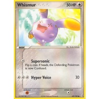 Whismur 69/100 EX Crystal Guardians Common Pokemon Card NEAR MINT TCG