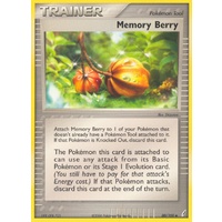 Memory Berry 80/100 EX Crystal Guardians Uncommon Trainer Pokemon Card NEAR MINT TCG