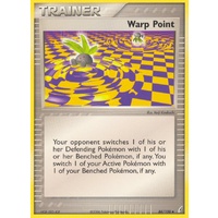Warp Point 84/100 EX Crystal Guardians Uncommon Trainer Pokemon Card NEAR MINT TCG