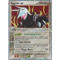 Aggron ex 89/100 EX Crystal Guardians Holo Ultra Rare Pokemon Card NEAR MINT TCG