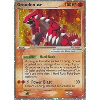 Groudon ex 93/100 EX Crystal Guardians Holo Ultra Rare Pokemon Card NEAR MINT TCG