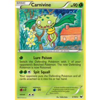 Carnivine 5/108 BW Dark Explorers Rare Pokemon Card NEAR MINT TCG