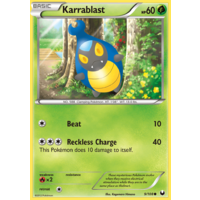 Karrablast 9/108 BW Dark Explorers Common Pokemon Card NEAR MINT TCG