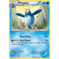Prinplup 28/108 BW Dark Explorers Uncommon Pokemon Card NEAR MINT TCG