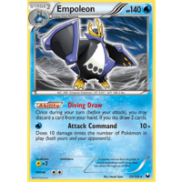 Empoleon 29/108 BW Dark Explorers Holo Rare Pokemon Card NEAR MINT TCG
