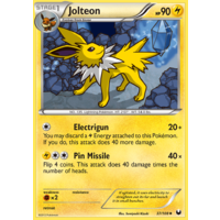 Jolteon 37/108 BW Dark Explorers Uncommon Pokemon Card NEAR MINT TCG