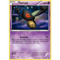 Yamask 51/108 BW Dark Explorers Uncommon Pokemon Card NEAR MINT TCG