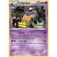 Cofagrigus 52/108 BW Dark Explorers Rare Pokemon Card NEAR MINT TCG