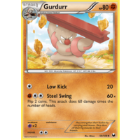 Gurdurr 59/108 BW Dark Explorers Uncommon Pokemon Card NEAR MINT TCG