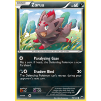 Zorua 70/108 BW Dark Explorers Common Pokemon Card NEAR MINT TCG