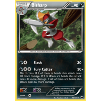 Bisharp 72/108 BW Dark Explorers Rare Pokemon Card NEAR MINT TCG