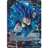 SSB Vegeta, Inspired Technique BT9-105 Universal Onslaught Super Rare Dragon Ball Super TCG Card NEAR MINT