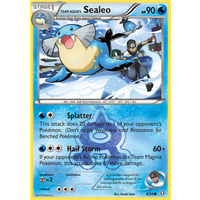 Team Aqua's Sealeo 4/34 XY Double Crisis Common Pokemon Card NEAR MINT TCG