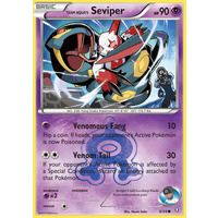 Team Aqua's Seviper 9/34 XY Double Crisis Common Pokemon Card NEAR MINT TCG