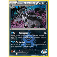 Team Aqua's Mightyena 18/34 XY Double Crisis Common Pokemon Card NEAR MINT TCG