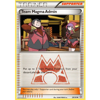 Team Magma Admin 29/34 XY Double Crisis Uncommon Trainer Pokemon Card NEAR MINT TCG