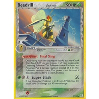 Beedrill (Delta Species) 1/113 EX Delta Species Holo Rare Pokemon Card NEAR MINT TCG