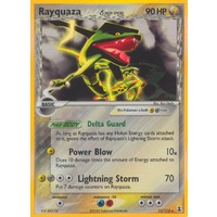 LIGHTLY PLAYED Rayquaza (Delta Species) 13/113 EX Delta Species Holo Rare Pokemon Card TCG