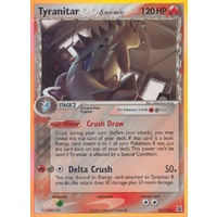 Tyranitar (Delta Species) 16/113 EX Delta Species Holo Rare Pokemon Card NEAR MINT TCG