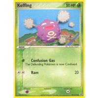 Koffing 72/113 EX Delta Species Common Pokemon Card NEAR MINT TCG