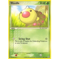 Weedle 87/113 EX Delta Species Common Pokemon Card NEAR MINT TCG