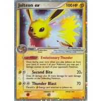 MODEREATELY PLAYED Jolteon ex 109/113 EX Delta Species Holo Ultra Rare Pokemon Card TCG