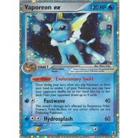 Vaporeon ex 110/113 EX Delta Species Holo Ultra Rare Pokemon Card NEAR MINT TCG