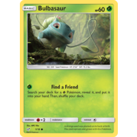 Bulbasaur 1/18 SM Detective Pikachu Holo Common Pokemon Card NEAR MINT TCG
