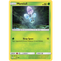 Morelull 3/18 SM Detective Pikachu Holo Common Pokemon Card NEAR MINT TCG