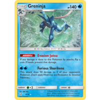 Greninja 9/18 SM Detective Pikachu Holo Rare Pokemon Card NEAR MINT TCG