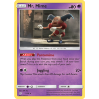 Mr. Mime 11/18 SM Detective Pikachu Holo Rare Pokemon Card NEAR MINT TCG