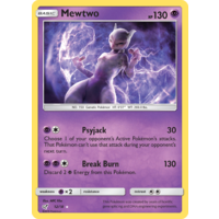 Mewtwo 12/18 SM Detective Pikachu Holo Rare Pokemon Card NEAR MINT TCG
