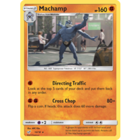 Machamp 13/18 SM Detective Pikachu Holo Rare Pokemon Card NEAR MINT TCG