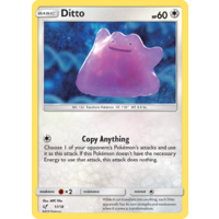 Ditto 17/18 SM Detective Pikachu Holo Rare Pokemon Card NEAR MINT TCG