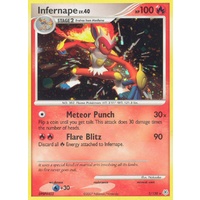 Infernape 5/130 DP Base Set Holo Rare Pokemon Card NEAR MINT TCG