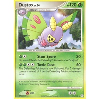 Dustox 25/130 DP Base Set Rare Pokemon Card NEAR MINT TCG