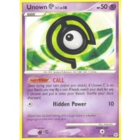 Unown C 67/130 DP Base Set Uncommon Pokemon Card NEAR MINT TCG