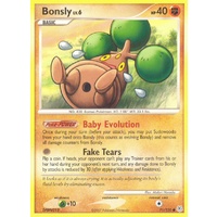 Bonsly 71/130 DP Base Set Common Pokemon Card NEAR MINT TCG