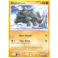 Rhyhorn 95/130 DP Base Set Common Pokemon Card NEAR MINT TCG
