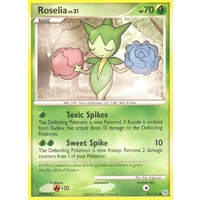 Roselia 96/130 DP Base Set Common Pokemon Card NEAR MINT TCG