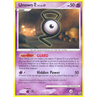 Unown G 57/106 DP Great Encounters Uncommon Pokemon Card NEAR MINT TCG