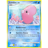 Luvdisc 77/106 DP Great Encounters Common Pokemon Card NEAR MINT TCG