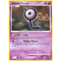 Unown L 91/106 DP Great Encounters Common Pokemon Card NEAR MINT TCG