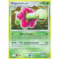 Meganium 13/123 DP Mysterious Treasures Holo Rare Pokemon Card NEAR MINT TCG