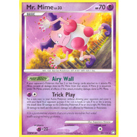 Mr. Mime 30/123 DP Mysterious Treasures Rare Pokemon Card NEAR MINT TCG